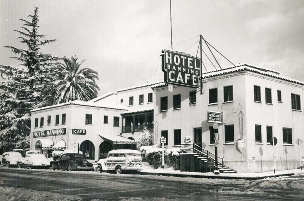 Banning black & white photo hotel