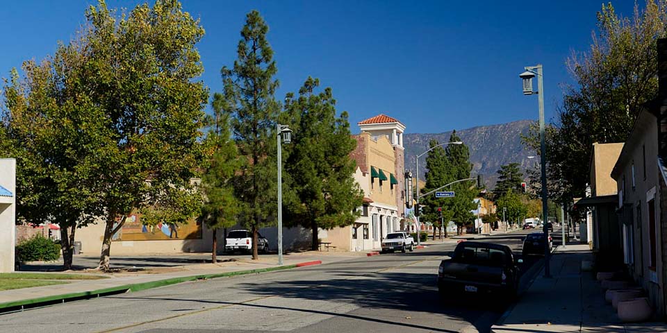 Downtown Banning - South San Gorgonio looking north